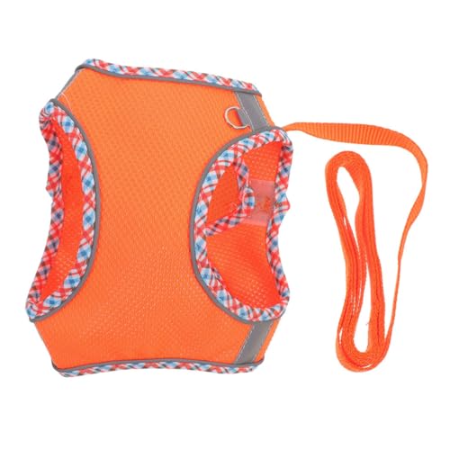 Mipcase 1 Satz Transportbox Für Haustiere Welpengeschirr Hund Walking -Geschirr Ausbildung Hundekette Leine Im Freien Körperpflege Hundegeschirr Für Welpen Orange Polyester Mipcase 1 Satz Transportbox Für Haustiere Welpengeschirr Hund Walking -Geschirr Ausbildung Hundekette Leine Im Freien Körperpflege Hundegeschirr Für Welpen Orange Polyester von Mipcase
