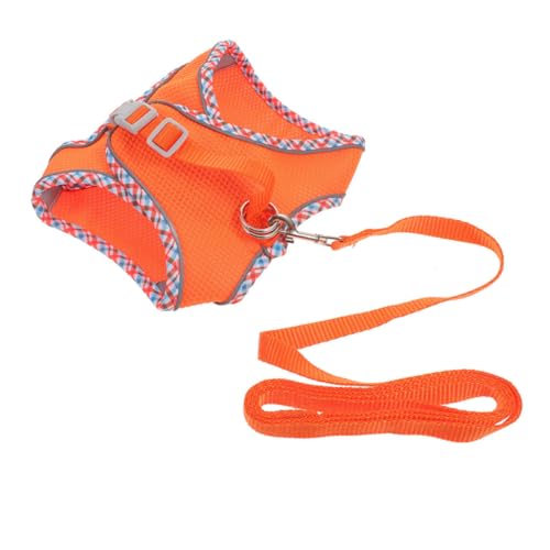 Mipcase 1 Satz Transportbox für Haustiere Zug im Freien Hundegürtel einstellbar Leine Gehen Multifunktionales Hundegeschirr Verschleißfeste Hundeweste Polyester Orange Mipcase 1 Satz Transportbox für Haustiere Zug im Freien Hundegürtel einstellbar Leine Gehen Multifunktionales Hundegeschirr Verschleißfeste Hundeweste Polyester Orange von Mipcase