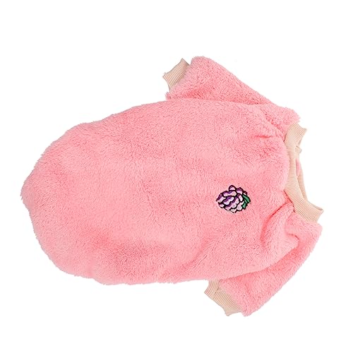 Mipcase 1stück Warmes -Outfit Für Hunde Herbst Winter Hundekleidung Elastisch Und Rosa XXL Für Kleine Große Hunde Mipcase 1stück Warmes -Outfit Für Hunde Herbst Winter Hundekleidung Elastisch Und Rosa XXL Für Kleine Große Hunde von Mipcase