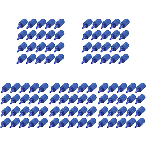 Mipcase 100 Stück Pump-Mineral-Blau Aquarieneimer Pumpenpumpe Zylinder Tank Zylinder Zart Kleines Zubehör Frisch. Hydroponik-Tanks Blasentank-Gesundheit von Mipcase