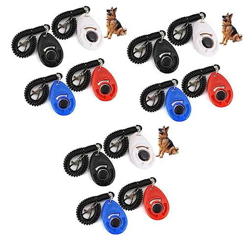 Mipcase 12 STK Clicker Zum Katzentraining Hundeklicker Clicker Für Welpentraining Haustier Pferde von Mipcase