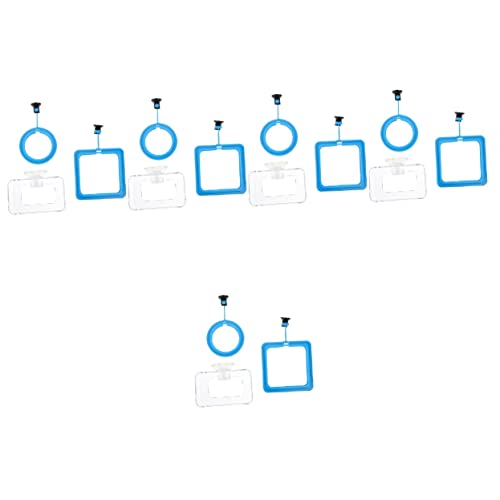 Mipcase 15 Stück Kreisförmige Marikultur Betta Saugringe Ringschildkröte Guppy Spenderfische Andere Fische Füttern Kleiner Behälter Mit Futterspender Aquarienflocken Schwimmende von Mipcase