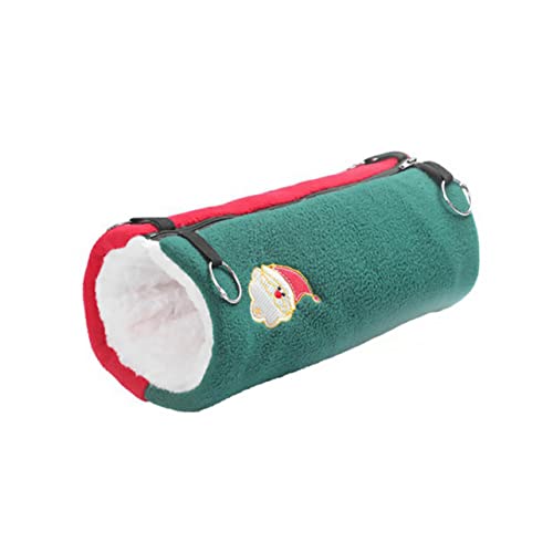 Mipcase 1stk Haustier Hängematte Hamster-Tunnel-Spielzeug Rennmaus Hängendes Bett Chinchilla-hängematte Kuschelhütte Winterrattenhängematte Meerschweinchen Baumwolle Sprühen Das Bett von Mipcase