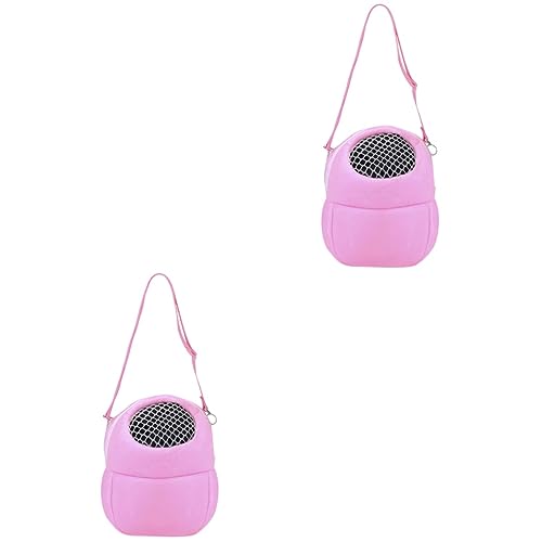 Mipcase 2 STK Tragetasche Für Hamster Atmungsaktive Hamstertasche Hamster-Reisetasche Tragetasche Für Igel Kaninchen Tragetasche Hamster Tragetasche Hamster Umhängetasche Tier Draussen von Mipcase