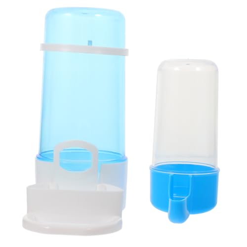 Mipcase 2 Stücke Automatische Trinkbrunnen Auto Feeder Vogelkäfig Zubehör Huhn Liefert Vogel Trinken Feeder Vogel Wasser Trinkstation Haustiere Trinkflasche Vögel Wassernapf Spielzeug von Mipcase