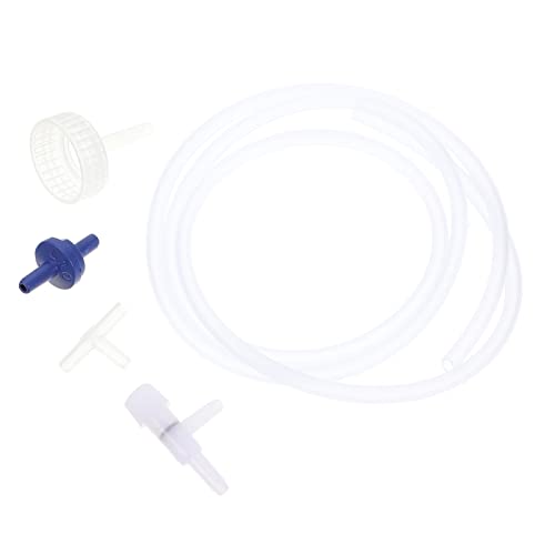 Mipcase 2 Sätze Inkubationspaket Klarer Becher Zubehör Für Aquarienluftpumpen DIY-Kits Luftpumpe Für Aquarien Brüterei-Set Für Limonadenflaschen Artemia-Eier Garnelen-Eier Plastik Weiß von Mipcase