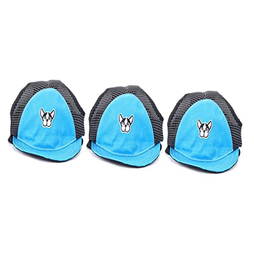 Mipcase 3st Hund Bucket Hat Hunde-baseballmütze Abschlusskappe Für Hunde Hund Sonnenhut Hunde Hut Hundemütze Hund Cowboyhut Hüte Mit Gittern Schirmmütze Abiturmütze Draussen von Mipcase