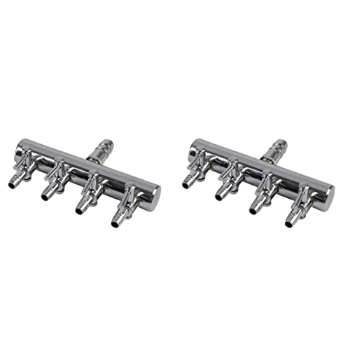 Mipcase 2 Stücke 4 8 Distributor Für Aquarium Luftpumpe Hebel in Silber Für Einfach Mipcase 2 Stücke 4 8 Distributor Für Aquarium Luftpumpe Hebel in Silber Für Einfach von Mipcase