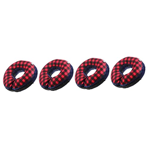 Mipcase 4Pcs Elizabeth Collar Tootsie Rolls Haustiere Elektronisches Zubehör Anti-Beißhalsband Hundekegelhalsband Nach Operation E-Halsband Tragbarer Hundekegel Hundechirurgie-Zubehör von Mipcase