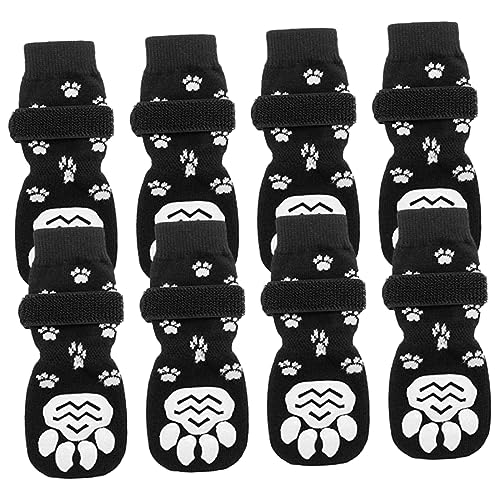 Mipcase 8stücke rutschfeste Atmungsaktive Hundesocken Für Drinnen Und Draußen wasserdichte Verschleißfeste Haustier-schutzsocken Für Kleine Bis Mittelgroße Hunde Gegen Kälte Und Mipcase 8stücke rutschfeste Atmungsaktive Hundesocken Für Drinnen Und Draußen wasserdichte Verschleißfeste Haustier-schutzsocken Für Kleine Bis Mittelgroße Hunde Gegen Kälte Und von Mipcase