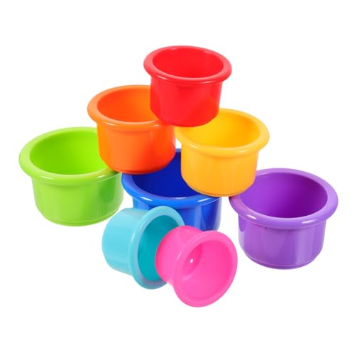Mipcase 8 Stück zum Stapeln von Bechern Nistbasenbecher Hase Haustier groß Nest Kaninchenfutter verstecken Kaninchenfutter-Versteckbecher Plastik Wiederverwendbar Mipcase 8 Stück zum Stapeln von Bechern Nistbasenbecher Hase Haustier groß Nest Kaninchenfutter verstecken Kaninchenfutter-Versteckbecher Plastik Wiederverwendbar von Mipcase