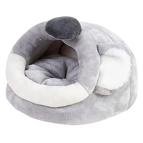 Mipcase Hamsternest Ratte Warmes Bett Höhlenhaus Für Kleine Haustiere Katzenzelt Höhlenbett Meerschweinchenspielzeug Igel Im Winter Meerschweinchen Kleines Haustier Chinchilla Flanell von Mipcase