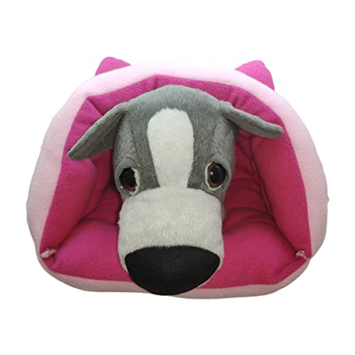 Mipcase Bett Welpen Matte Hund Katzen Zubehör Kuschelhaus Kleiner Boden Für Rosa Abnehmbares Zuhause Rund Warm Katze Mit Haustierkissen Mittelweiche Nesthöhle von Mipcase