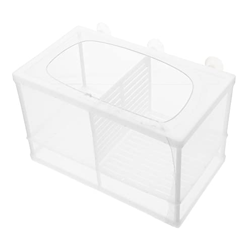 Mipcase Robustes Abs-Material Fischzucht Inkubator Box Aquarium Fisch Tank Isolation Net Farbe von Mipcase