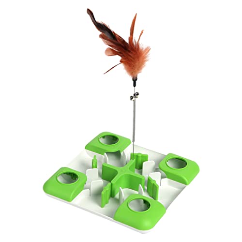 Mipcase Spielzeuge Drehen Katze Spielzeug K?tzchen Rollen Spielzeug Verschlei?Feste Katze Labyrinth Feeder Haustier Katze Liefert für Home Shop von Mipcase