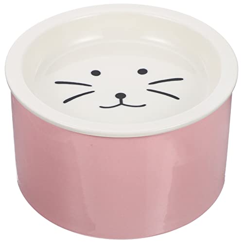 Mipcase Dual- Use Kitten Bowl Keramic Cat Food Bowl Haustier Fütterungsbehälter für Zuhause von Mipcase