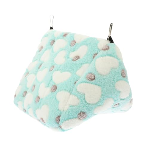 Mipcase Plüsch Winterhamster Hängematte Mit Haken Gemütliches Abnehmbares Haustierbett Für Hamster Meerschweinchen Und Eichhörnchen Tragbar Und Waschbar Mipcase Plüsch Winterhamster Hängematte Mit Haken Gemütliches Abnehmbares Haustierbett Für Hamster Meerschweinchen Und Eichhörnchen Tragbar Und Waschbar von Mipcase