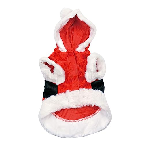 Mipcase Hundekleidung Mittel Weihnachtskleidung Für Hunde Hundeweihnachtskleidung Party-hundetuch Hunde-Weihnachts-Outfit Hundeweste Weihnachten Hund Tuch Verwandlungs-Outfit von Mipcase