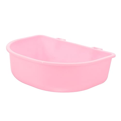 Mipcase Haustiernapf Hunde wassernapf Matten für Hunde Zwingerschale Katzenfutter-Puzzle pet Supplies pet Food Container Näpfe für kleine Katzen Kleiner Hundenapf Plastik Rosa von Mipcase