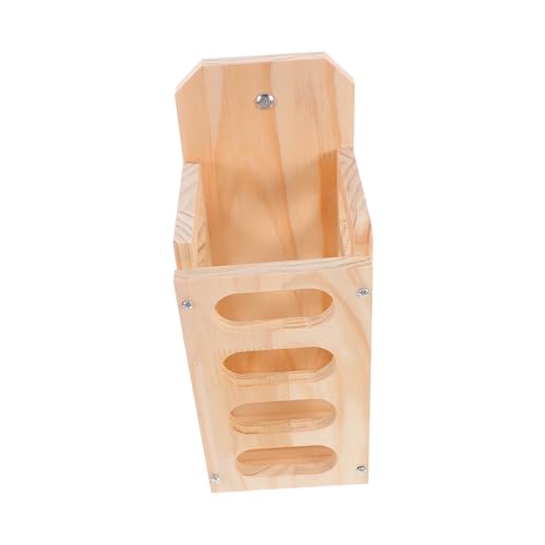 Mipcase Hay Feeder Für Kleintiere Standfester Holz-heuraufe Mit Anti-abfall-Design Für Kaninchen Chinchillas Und Andere Kleintiere Im Käfig Mipcase Hay Feeder Für Kleintiere Standfester Holz-heuraufe Mit Anti-abfall-Design Für Kaninchen Chinchillas Und Andere Kleintiere Im Käfig von Mipcase