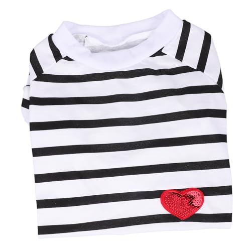 Mipcase Pet Summer Shirt Für Hunde Und Katzen Atmungsaktives T-Shirt Im Streifenstil Für Kleine Und Mittelgroße Haustiere Für Sommer Und Freizeitaktivitäten Mipcase Pet Summer Shirt Für Hunde Und Katzen Atmungsaktives T-Shirt Im Streifenstil Für Kleine Und Mittelgroße Haustiere Für Sommer Und Freizeitaktivitäten von Mipcase