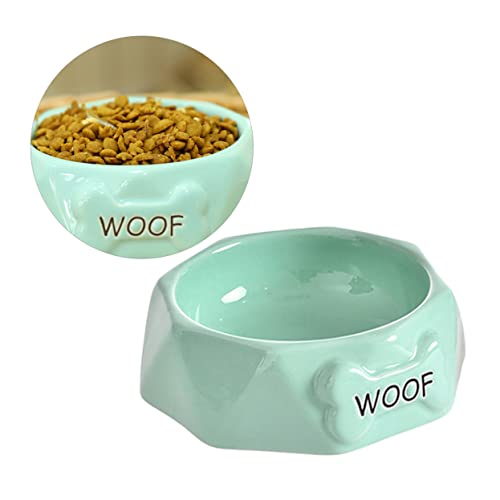 Mipcase Futternapf Für Haustiere Futterstation Für Hunde Cartoon Katze Fressnapf Futternapf Für Katzen Trinknapf Für Hundefutter Pet Bowl Futternapf Hundebedarf Trinkschale Diamant von Mipcase