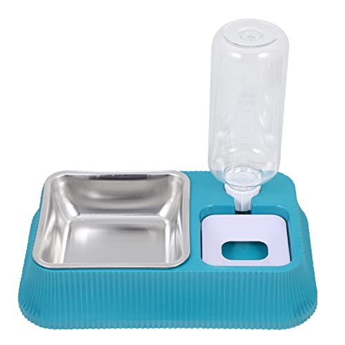 Mipcase Futternapf Wasserspender Für Katzen Wasserspender Für Haustiere Katze Langsam Katzenbrunnen Wasserspender Für Hunde Futterautomat Für Hunde Wasserflasche Automatisch Plastik von Mipcase