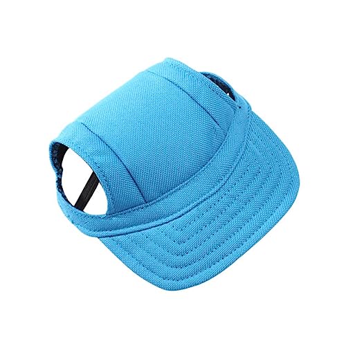 Mipcase Hundemütze Hunde-Baseballmütze Haustier-Baseballmütze Entenzungen-Haustier Blaue Welpenmütze Hundesportmütze von Mipcase