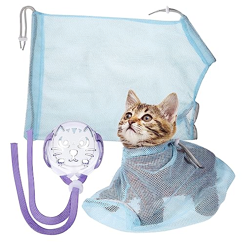 Mipcase Katzen-duschtasche Beutel Für Katzenstreu Gel Liner Katze Waschtasche Abs Atmungsaktiv Luft Katzenbürste Katzentransportbox Aus Korbgeflecht Katzenkäfig Kätzchentasche Pp von Mipcase