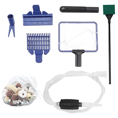 Mipcase Netz-Fischwechsler Wechselwerkzeuge -Entferner Kiesfilter-Waschmaschine Ersatz-Tank-Vakuum-Sand-Kit Wasser-Aquarium-Werkzeug zum Waschen Siphon-Reinigen von Mipcase