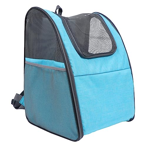 Mipcase Rucksack Für Haustiere Rucksackträger Für Welpen Tragetasche Für Kleintiere Hunde Rucksack Haustierzubehör Rucksacktasche Für Haustiere Atmungsaktiv Segeltuch Reisen Katzentasche von Mipcase