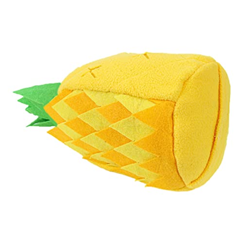 Mipcase Schnüffelteppich Für Hunde Ananas Welpe Spielzeug Unzerst? Harte ?e Hund Spielzeug Kinderkrankheiten Toys Langeweile Belegung des Spielzeugs für im Freien Intelligenzspielzeug Für Hunde von Mipcase