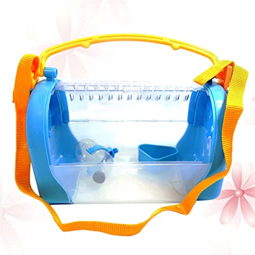 Mipcase Tragbarer Hamster Käfig Hamster Cage Travel Carrier Hamster Ausgehender Cage Pet Cage Transportreisen von Mipcase