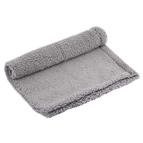 Mipcase Haustiermatte Plüsch Hundedecke Hundekissenbett Fleece Hundedecke Hund Welpen Decke Welpendecke Haustier-deckenmatte Warme Decken Für Den Winter Hundetuch Hündchen Sherpa Teppich von Mipcase