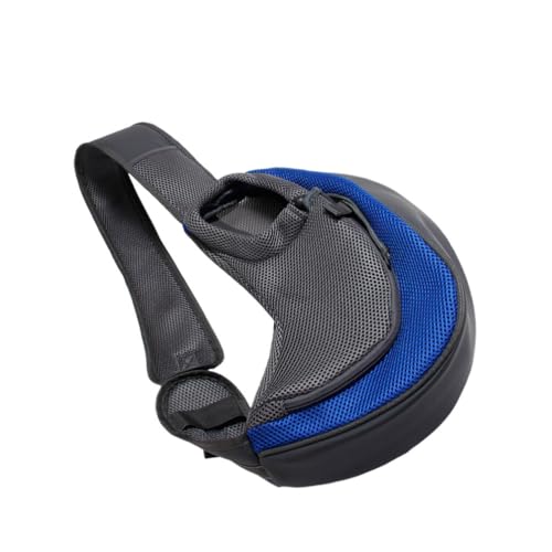 Mipcase Welpengeschirr Cross-Body Pet Single Dogs L Schulter Blau Größe Tasche Träger Dunkel für Sling Kleine Katzen Polyester Tragen Handtrage Reise Kostenlos Kleines Hundegeschirr von Mipcase