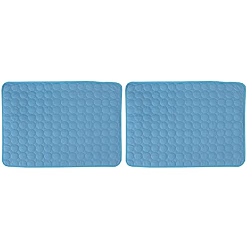 Mipcase 2st Hundebox Matte Sommer Hundebett Kühlmatte Für Haustiere Hund Schlafmatte Coole Unterlage Für Den Hund Kühlbett Für Hunde Kühldecke Für Hunde Katzen Und Hunde Sommer Pad von Mipcase