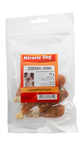 Miracle Dog Hühnerschenkel | im Vorratspack | 24 x 70g - 1,68kg Miracle Dog Hühnerschenkel | im Vorratspack | 24 x 70g - 1,68kg von Miracle Dog