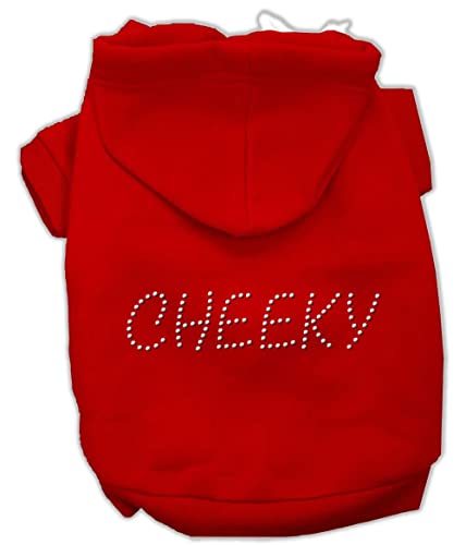 Mirage Cheeky Hoodies, Größe S, Rot von Mirage Pet Products