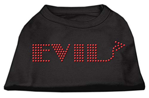 Mirage Evil Hunde-Shirt, Strass, Größe XS, Schwarz von Mirage Pet Products