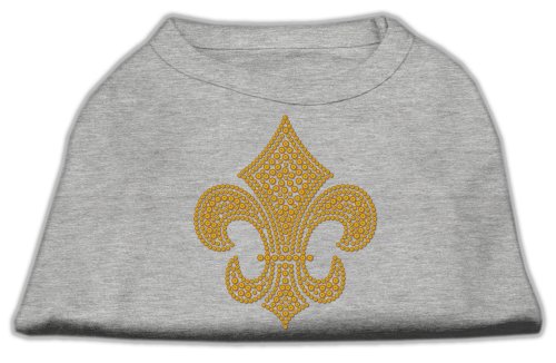 Mirage Gold Fleur De LIS Strass PET Shirt von Mirage Pet Products