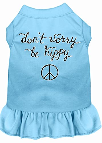 Mirage Pet Products 58–58 bblxl Werden Hippie-Bildschirm Print Hund Kleid, Large, Baby Blau von Mirage Pet Products