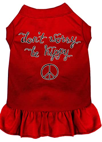 Mirage Pet Products 58–58 rdxxl Werden Hippie-Bildschirm Print Hund Kleid, XXL, rot von Mirage Pet Products