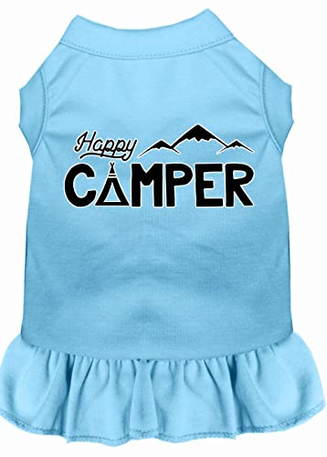 Mirage Pet Products 58–59 bblxxl Happy Camper Siebdruck Hund Kleid, XXL, Baby Blau von Mirage Pet Products