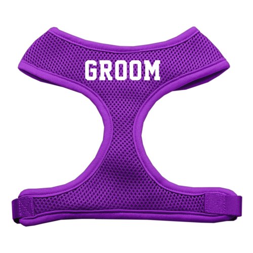 Mirage Pet Products Groom Hundegeschirr, aus weichem Netzgewebe, Größe XL, Violett von Mirage Pet Products