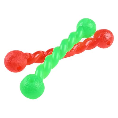 2 Stück Hundespielzeug für Zähne Kleine, Hundespielzeug Wurfstick aus Gummi Gummispirale Kauknochen Robustes Kauspielzeug für Hunde Interaktiv für Kleine, Mittelgroße Hunde, 18cm 2 Stück Hundespielzeug für Zähne Kleine, Hundespielzeug Wurfstick aus Gummi Gummispirale Kauknochen Robustes Kauspielzeug für Hunde Interaktiv für Kleine, Mittelgroße Hunde, 18cm von Mirrwin