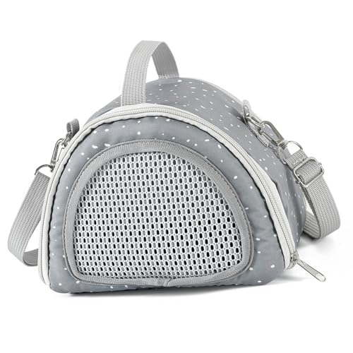 Igel-Reise-Handtasche, waschbar, Haustier-Tragetasche, mit belüfteten Löchern, Gurt und Reißverschlüssen, für den täglichen Outdoor-Ausflug, tragbare Eichhörnchen-Outing-Tasche mit Belüftung Igel-Reise-Handtasche, waschbar, Haustier-Tragetasche, mit belüfteten Löchern, Gurt und Reißverschlüssen, für den täglichen Outdoor-Ausflug, tragbare Eichhörnchen-Outing-Tasche mit Belüftung von Mirweon