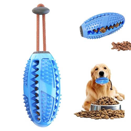 MisFun Hundezahnbürste, Zahnbürsten für Hunde Kauspielzeug, Hundespielzeug Intelligenz, Hunde-Leckerli-Spender Dog Toothbrush, Hundespielzeug Ball für Große, Mittelgroße, Kleine Hunde von MisFun