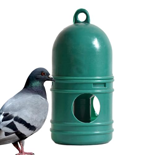 Bird Water Drinker - Taubenwasserspender, Hängender Wassertrinker für Wildvögel, Automatischer Vogeltauben-Futterspender Große Kapazität Taubenbewässerung, Vogelwasserflasche für Papageien von Missmisq