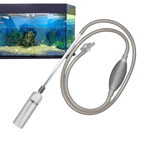 Missmisq Aquarium Wasserwechsler Kiesreiniger Für Aquarium Wasserwechsel Und Reinigung Aquariumreiniger Aquarium Siphon Kiesreiniger Aquarium Manueller Wasserwechsler Mit Filtersiphonschlauch von Missmisq