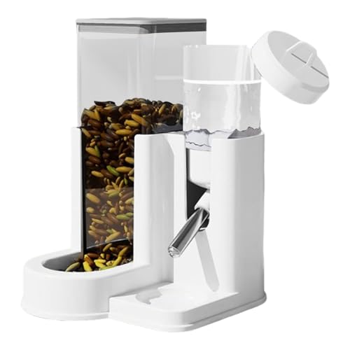 Missmisq Hamster Trinkflasche | Kaninchen Wasserspender | Automatische Tränke Und Futterautomat Für Kleintierkäfig Zuhause Reise Missmisq Hamster Trinkflasche | Kaninchen Wasserspender | Automatische Tränke Und Futterautomat Für Kleintierkäfig Zuhause Reise von Missmisq